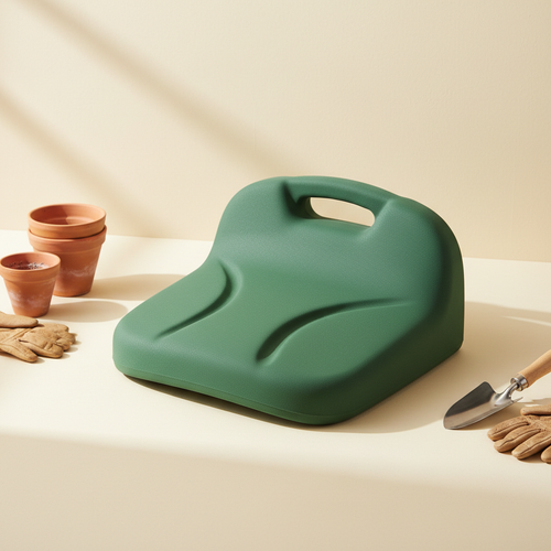 Almofada de joelho para jardinagem em fundo claro
